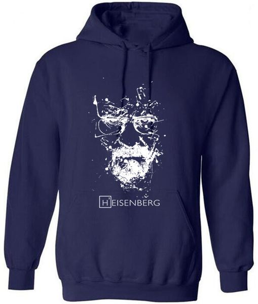 

breaking bad heisenberg walter mens ladie hoodie gift size xs-4xl, Black