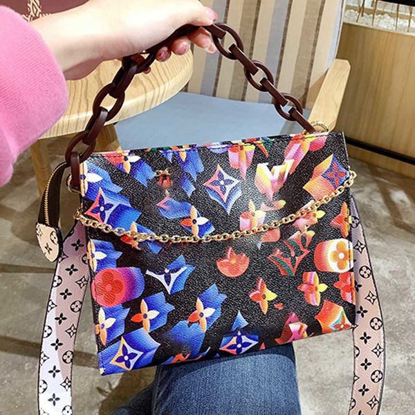 

женские сумки розовый радуга моды утроителя сумки широкий плечевой ремень crossbody сумка женщины путешествия камера сумки через плечо m4512