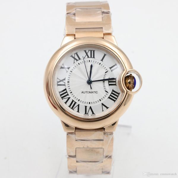

нове модне мђжкие а 39мм ballon bleu авомаиекие маин мђжкие а поѬа, Slivery;brown