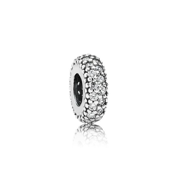 

новый 100% стерлингового серебра 1: 1 glamour 791359cz проложить вдохновение из бисера оригинальные женщины свадебные ювелирные изделия 2018, Black