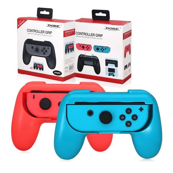 

Wholesales Grips for Nintendo Switch Joy Con Controller Set of 2 Handle Comfort Hand grips Kits Stand Support Holder Shell case