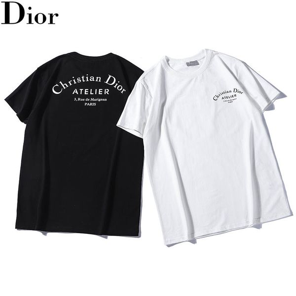 

Мужская женская дизайнерская футболка роскошные рубашки с коротким рукавом брендовые рубашки новое поступление бренд летняя футболка Arc Printed спереди и сзади