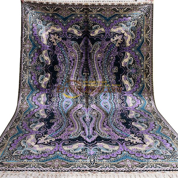 

handmade knot persian silk carpet handmade oriental carpet home office
