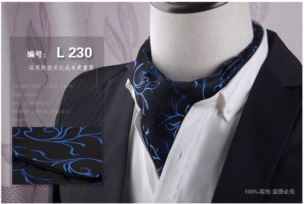 

korean-style mens scarf british-style retro suit scarf shirt collar kou jin spring and autumn winter business scarf thin small, Black;purple