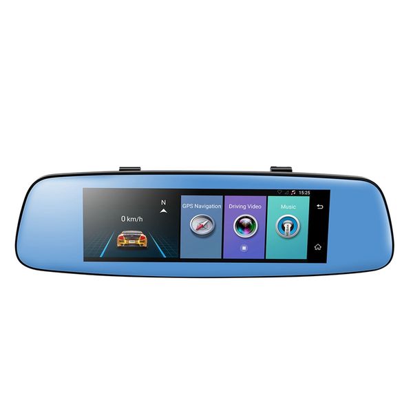 

e06 mirror dash camera 8inch hd 1080p adas dual cams mirror recorder gps navigation bluetooth wifi car video recorder