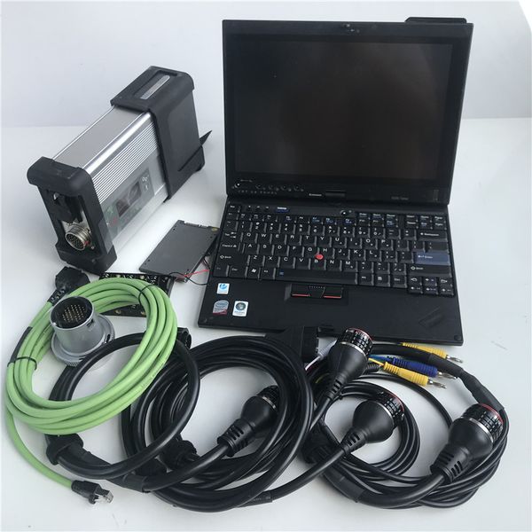 

mb sd connect compact 5 mb star c5 diagnostic tool for bz car and truck(12-24v) with software ssd 2019.09 with x200t lap4g