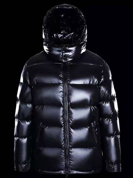 

Ultra high ver ion full erie of big logo tyle french de ign cla ic down jacket jacket for men and women black matte m 3xl