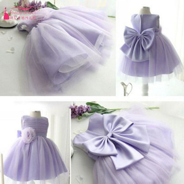 

lavender tulle flower girls dresses for wedding fairy pageant gowns bohemian kids formal wear vestido de festa zf076, Red;yellow