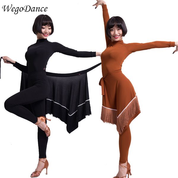 

new latin dance accessories fringe dance costumes lace hips scarf for woman hipping, Black;red