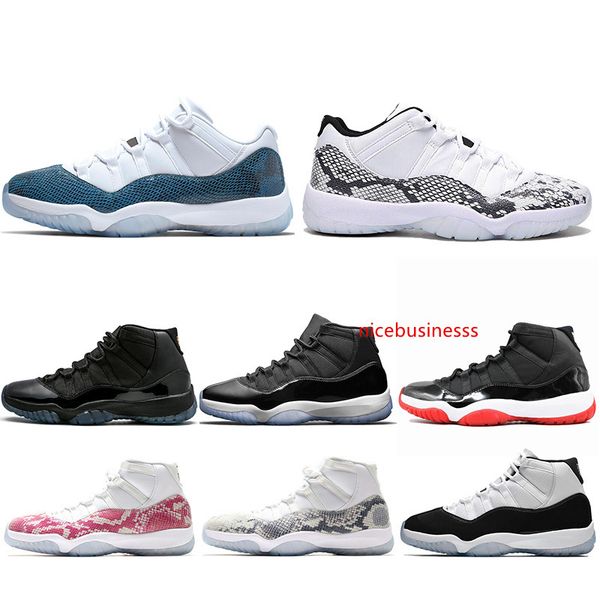 

new 11 navy pink snakeskin 11s concord 45 men basketball shoes bred space jam cap and gown mens trainer sports sneakers online sale