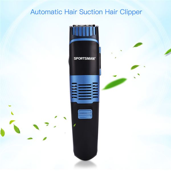 Men Professional Vacuum Beard Trimmer Hair Clipper Male Stubble