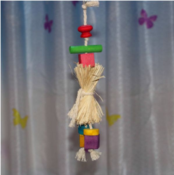 

parrot gnaw toys grass bird toys chew string parrot toys string