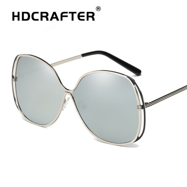 

ladies sunglasses women polarized vintage mirrored sun glasses driving oversized eyewear for female uv400 lentes de sol mujer, White;black