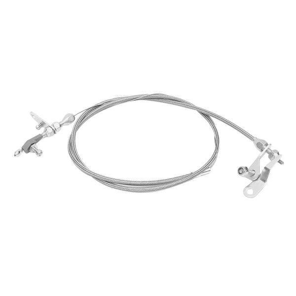 

2012 stainless steel braided kickdown cable detent for ford c6 transmission