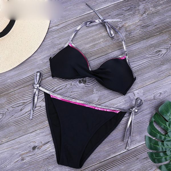 

swimwear for women bikinis for women bikini set 2019 womens push up swimsuit bikinis swimwear bathing suit femme bikinis biquini, White;black