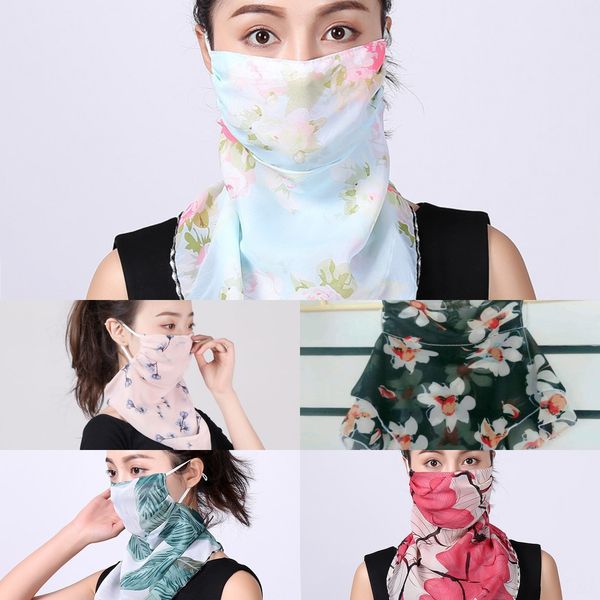 

yv1sf summer printed cap face masks skull skeleton scream uv cycling hood ghost skulls scarf outdoors riding bike balaclava masks protection, Black