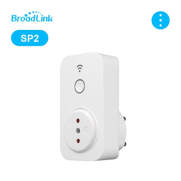 Broadlink SP2 CL Стандартное беспроводное приложение Remote Remote Controle WiFi 2,4 GHZ Plug 10A Разъем таймера для умной домашней системы автоматизации