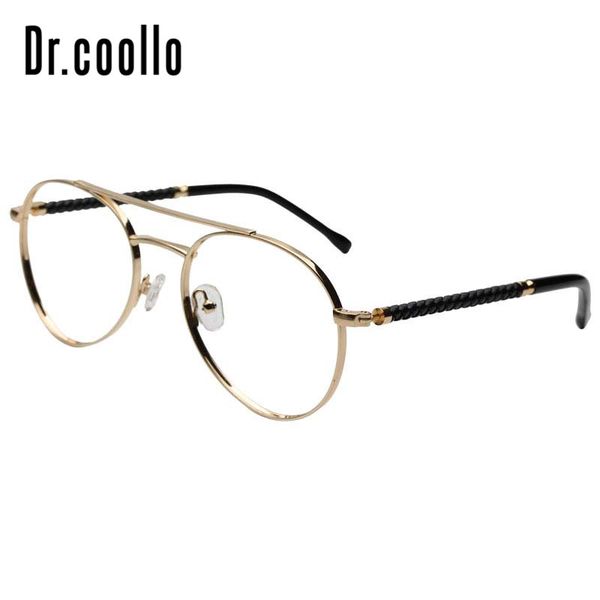 

double bridge prescription glasses round vintage sunglasses circle optical eyewear reading glasses frames spectacle myopia, Black