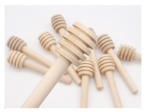 

honey stir bar mixing handle jar spoon practical 100pc wood dipper honey long stick supplies honey kitchen tools mini wooden stick