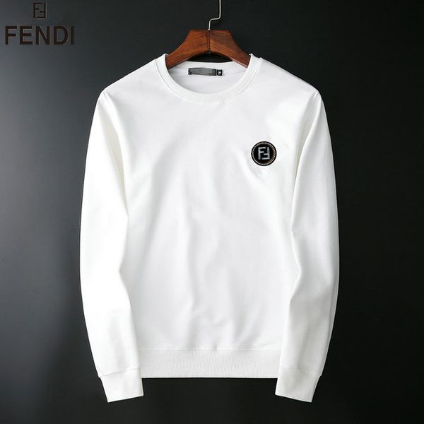 

20ss luxury mens designer hoodie fends print fashion pullover brand logo high end exquisite casual wild street style cotton women sweater, White;black