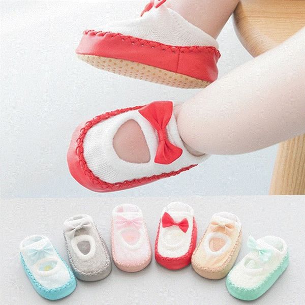 

новорожденные шпаргалка обувь малышей baby girl boy обувь first walker детские мультфильм мило девочки мальчики anti-slip носки трусы