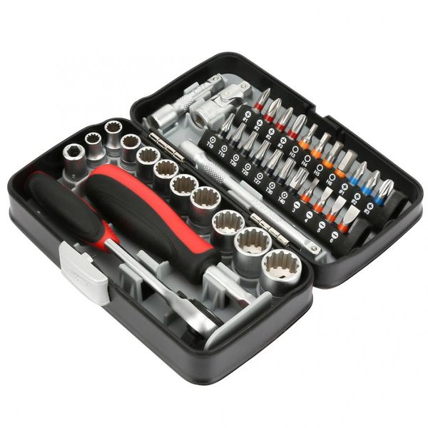 

screwdriver lever woodworking tool set 38pcs mini ratchet handle screwdriver socket set wrench tool kit repair