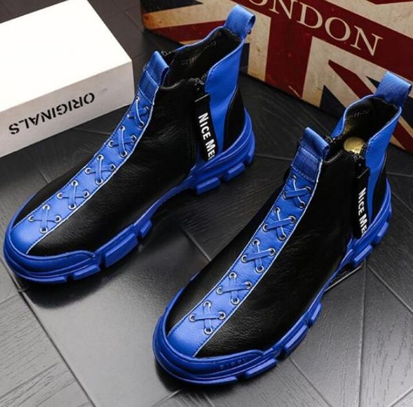 

luxury, men's leather embossed.casual shoes, popular fashion brand soft-soled casual party wedding shoes 38-44 v47, Black