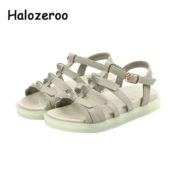 

summer 2020 kids bow gladiator sandals toddler brand dress shoes baby girls princess sandals children fashion beach sandals new t200430, Black;red