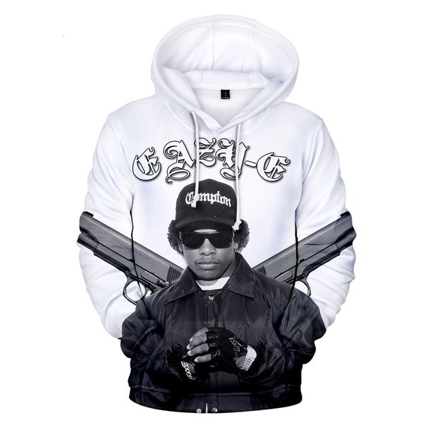 

u.s.a shirt 2019 rap singer eazy-e 3d digital printing grab velvet belt hat guard t shirts, Black