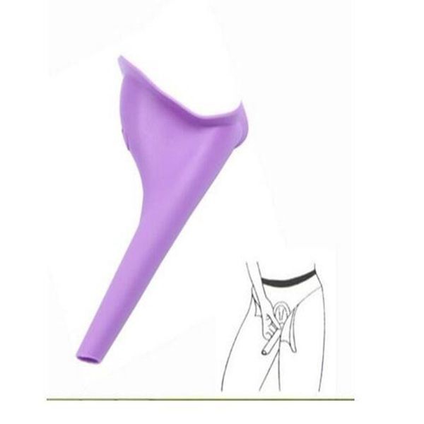 

new design portable female travel urinal funnel women stand up pee camping urination funnel toilet urine device opp bag
