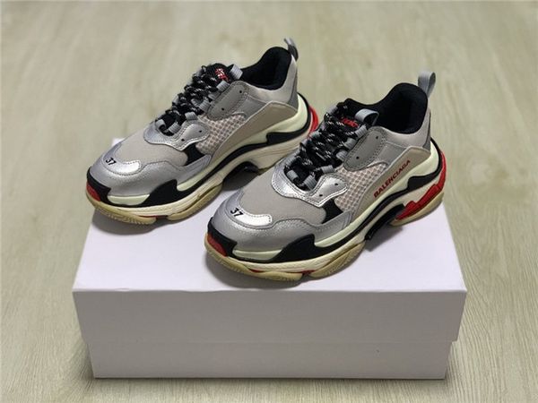 

paris home new autumn and winter women's thick-soled sneakers men's casual shoes couple wild fashion tide shoes many colors to cho, Black