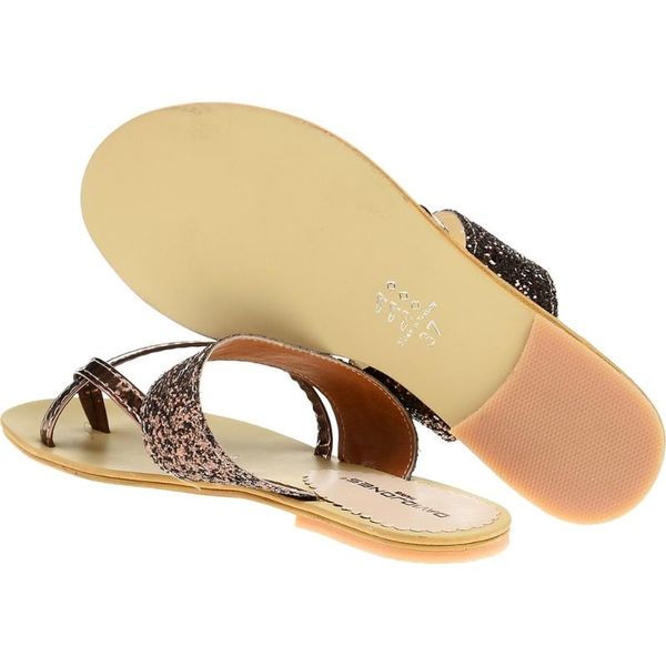 

david jones women 's thong slippers blue glass fracture david jones, Black