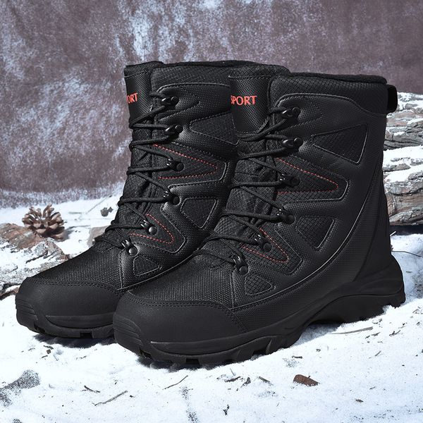 

2019 winter outdoor hiking shoes men tactical boots keep warm desert high-army boots botas militares tacticas