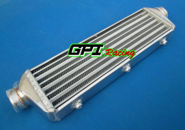 

for front mount universal turbo intercooler 550mm x 136mm x 65mm 2.2" in/outlet
