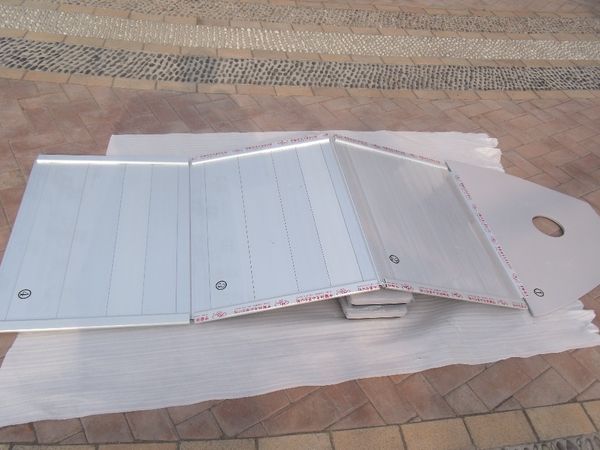 

170cm long goethe aluminium floor and inflatable keel