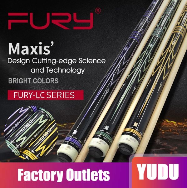

fury lc series pool cue stick billiard cue 11.75mm 13mm tip professional hard maple stick for professional athlete with gifts