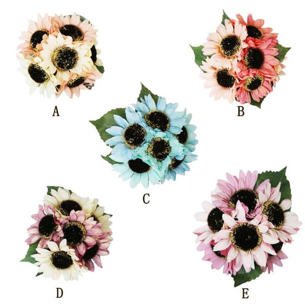 

fake sunflowers silk flowers table centerpieces arrangements home indoor jardinage plantes et fleurs w1216