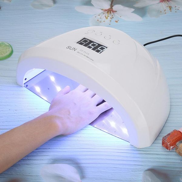 

84w professional two hands manicure art nail gel polish dryer light nail dryer