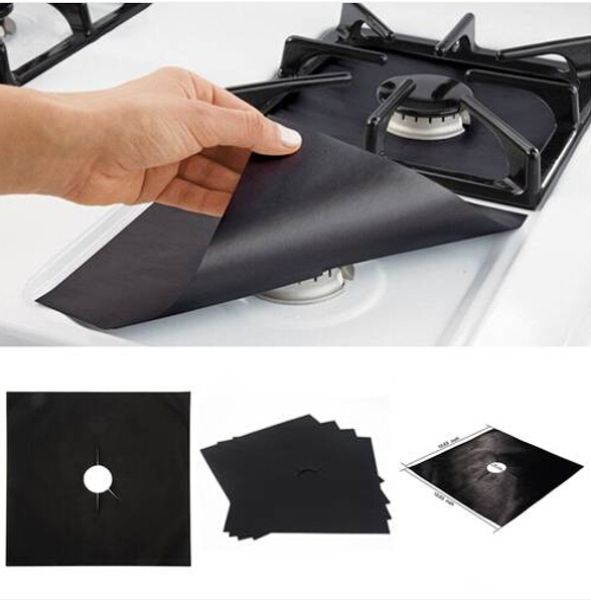 

wholesales 2019 4 pieces oil proof gas stove surface protection cleaning pad kitchen supplies