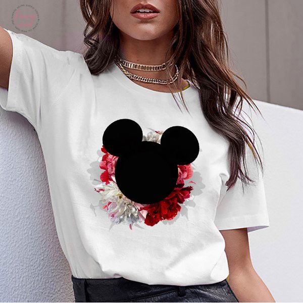 

summer women t shirt graphic tee shirt femme harajuku t shirt casual short sleeve t fashion lady streetwear, White
