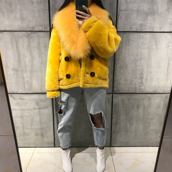 

ladies shearling jacket women real leather jacket suede coat merino lamb leather outwear, Black