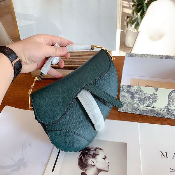 

version d designer womens saddle campagin handbag letter shoulder bag genuine leather messenger luxury fashion crossbody