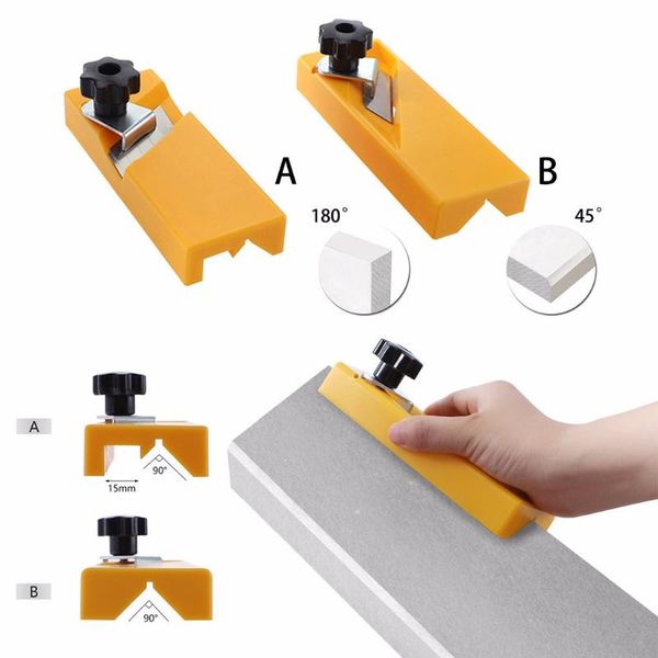

gypsum board hand plane abs plastic plasterboard planing tool flat square drywall edge chamfer woodworking hand tool drop