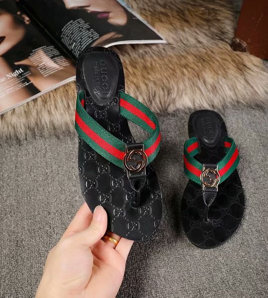 

2019 de igner andal women men andal de igner lide brand fa hion triped andal cau al huarache lipper flip flop flip flop 35 45