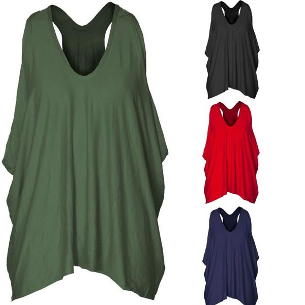 

de fiesta mujer shirt womens v-neck crescent hem tunic ropa de verano mujer 2020 dos nu femme ete roupas femenina, White