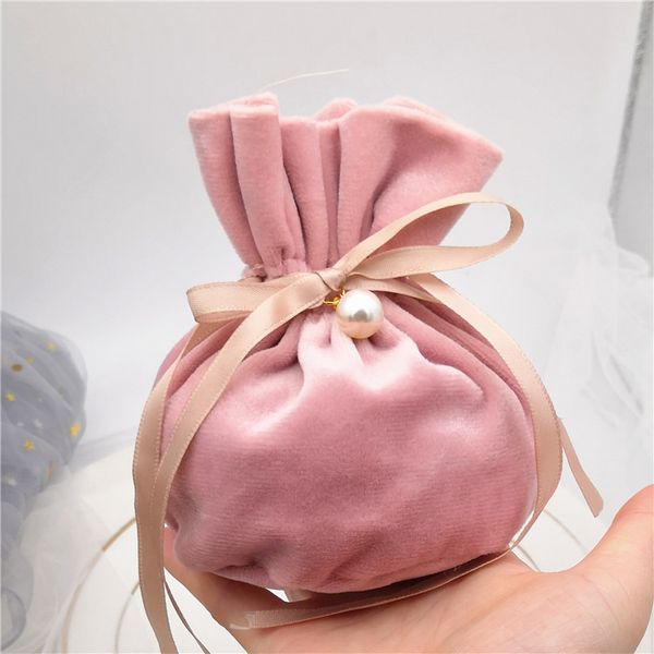 

30pcs drawstring candy bag box for party table decoration/event party supplies/wedding favours gift boxes