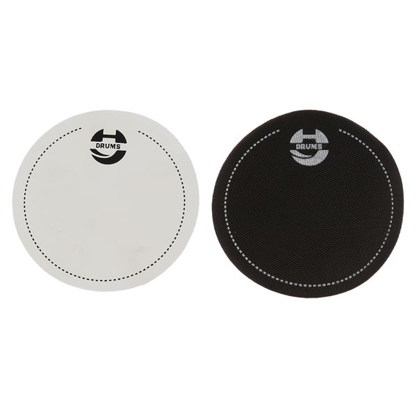

2pcs bass drum head pad impact patch drumhead protector for drum parts