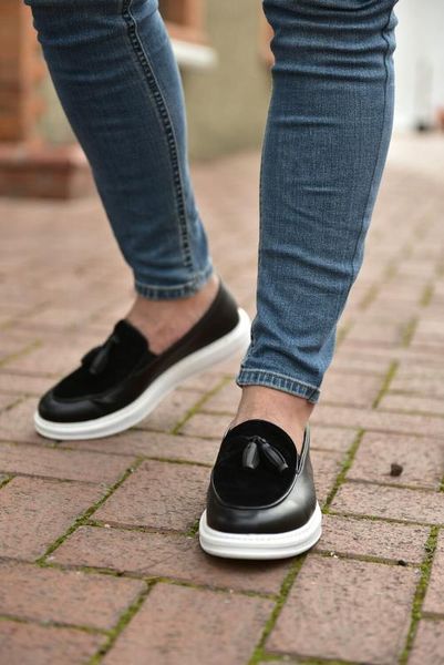 

chekich ch002 fns bt male shoes, Black