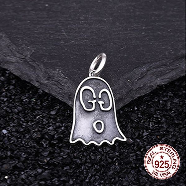 

100% s925 sterling silver pendant personality fashion classic style devil styling jewelry to send gifts for lovers 2019 new hot