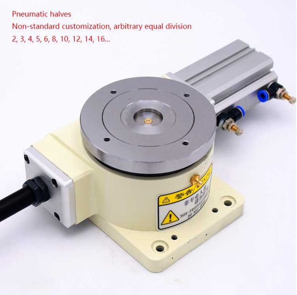 

fully automatic pneumatic indexing plate, rotary table, equalizing plate, divider, hsd-140dt, pneumatic rotary chuck